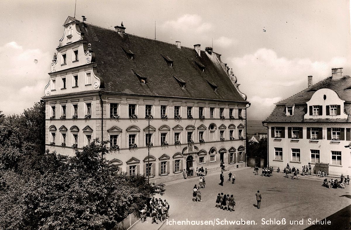 Unteres Schloss um 1960