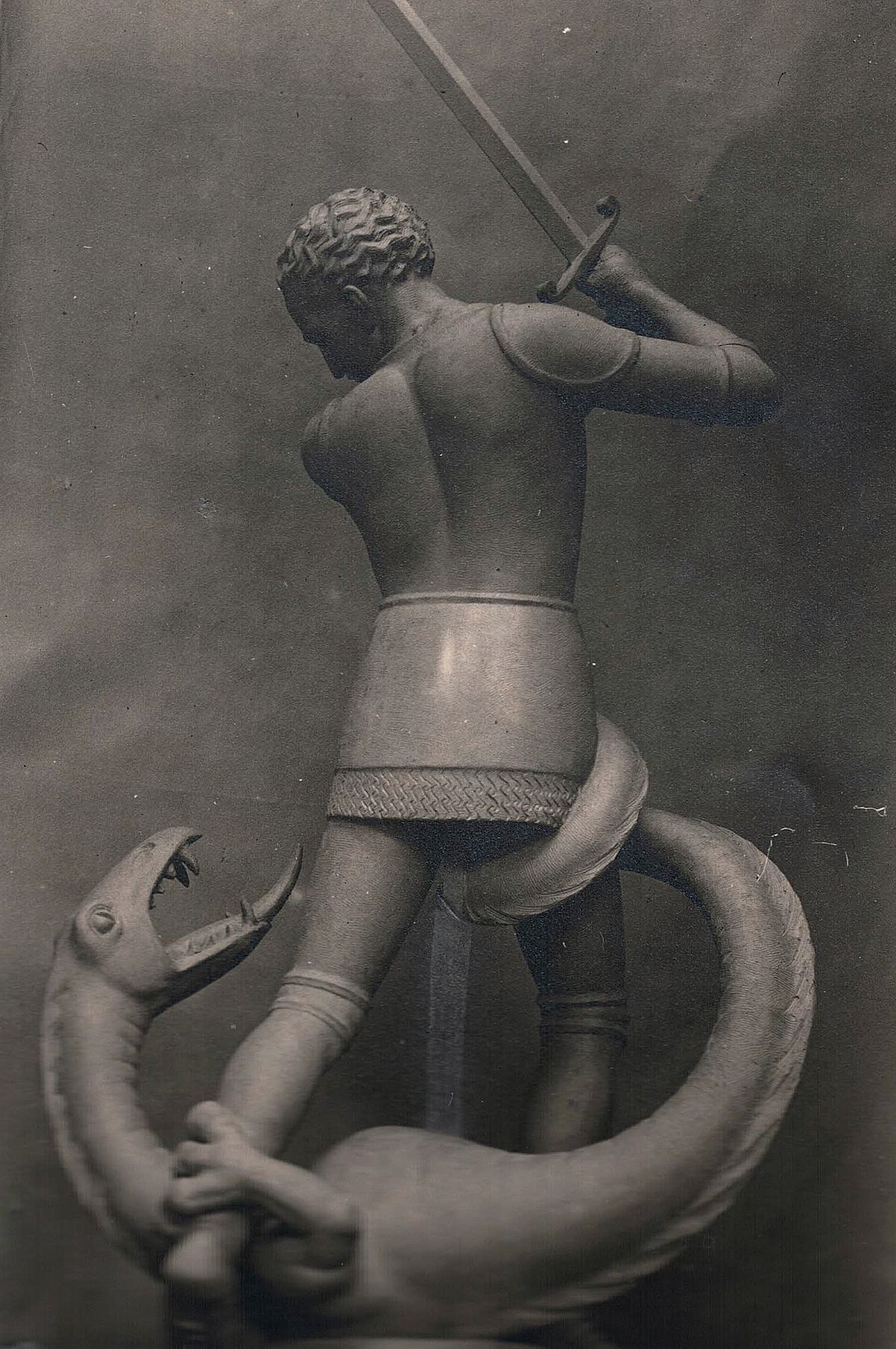 Modell der Brunnenfigur von J.Rudolph 1925